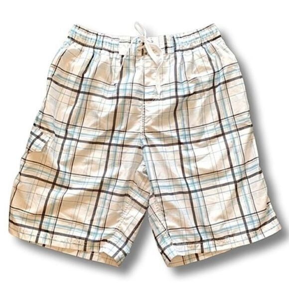 Kanu Plaid Swim Trunks. XL. - Picture 1 of 6